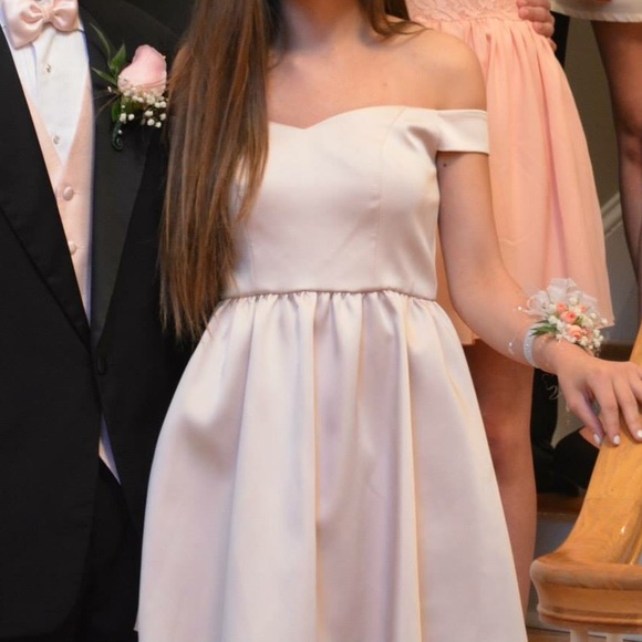 Topshop Petite Satin Dress - Picture 5 of 5